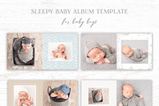 Photo Book Template - Baby Boy Album