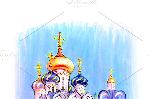 Typical orthodox church