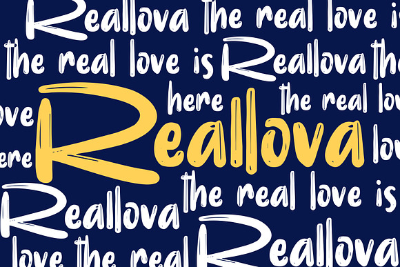 Reallova in Display Fonts - product preview 2