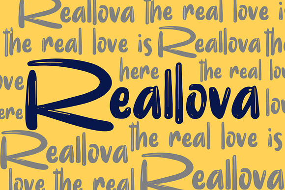 Reallova in Display Fonts - product preview 7