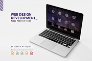Web Design Development Icons Set