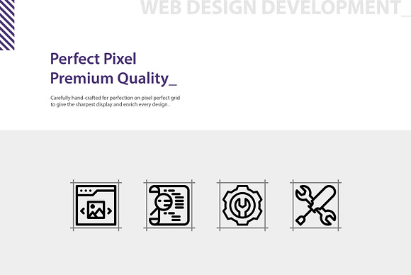 Web Design Development Icons Set in Server Icons - product preview 1