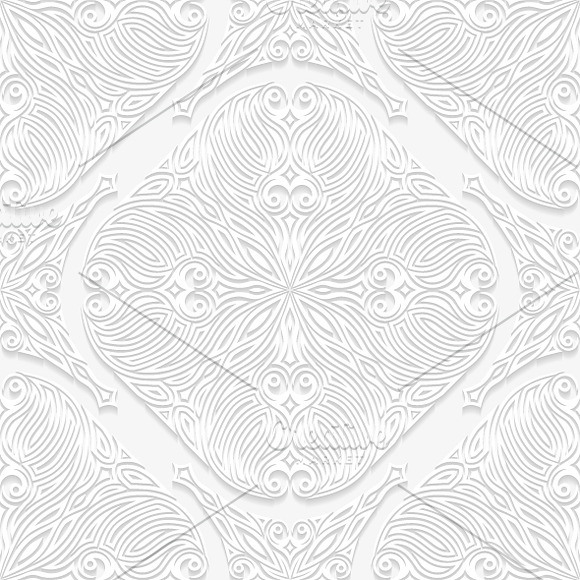 Set of decorative seamless patterns in Patterns - product preview 3