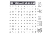 Programming, coding editable line