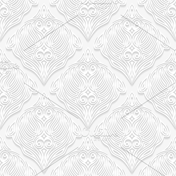 Set of decorative seamless patterns in Patterns - product preview 4