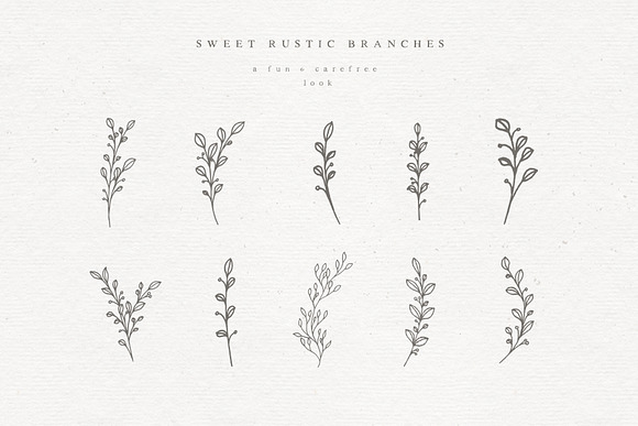 Simplicity - Modern Rustic Bundle in Illustrations - product preview 4