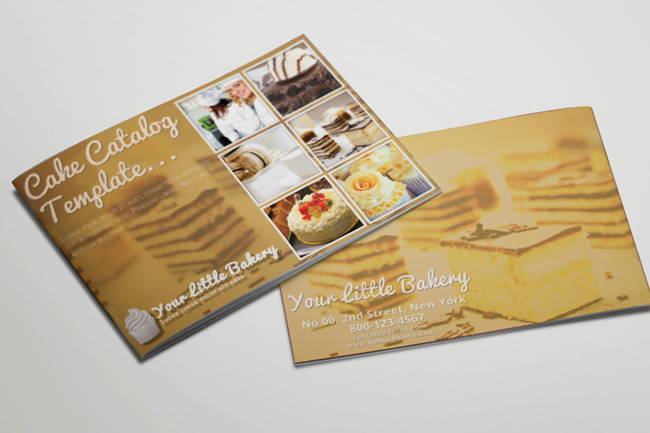 Catering Service Catalog or Brochure in Brochure Templates - product preview 8