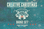 Creative Christmas Badges