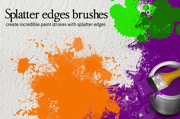 42 Paint & Watercolor Brushes in Add-Ons - product preview 2