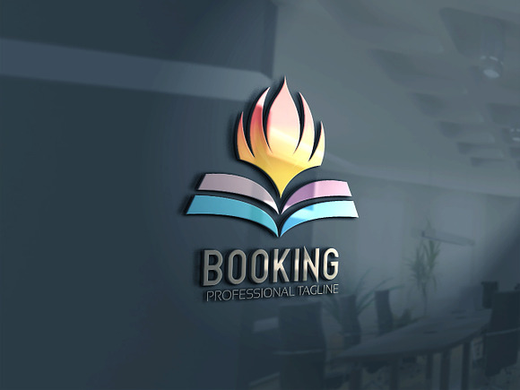 Booking Logo in Logo Templates - product preview 3