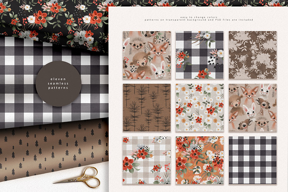 Woodland Portraits in Illustrations - product preview 8