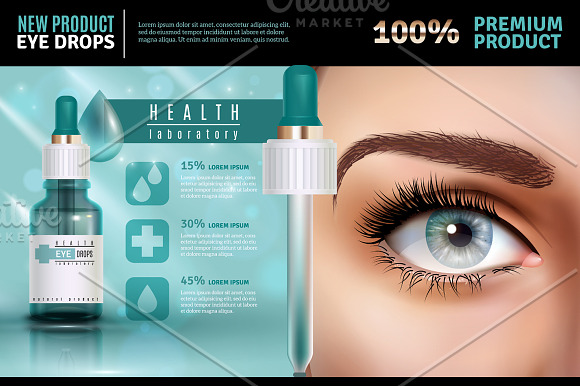 Ophthalmology Realistic Set in Illustrations - product preview 1