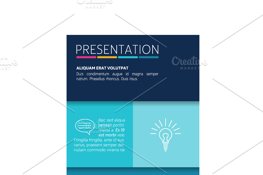 Table, chart, design template in Illustrations - product preview 8