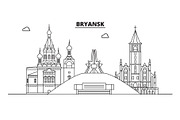 Russia, Bryansk. City skyline