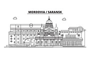 Russia, Mordovia, Saransk. City