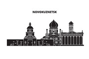Russia, Novokuznetsk. City skyline
