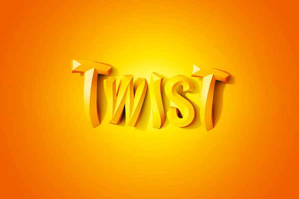 Twist Psd Font