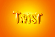 Twist Psd Font