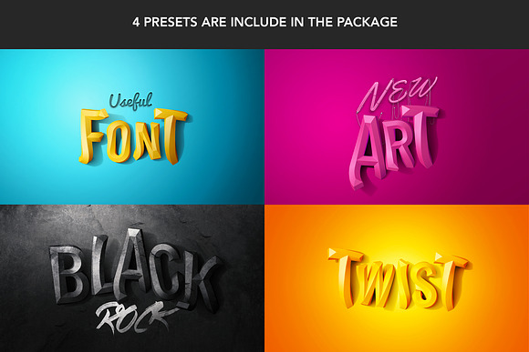 Twist Psd Font in Objects - product preview 8