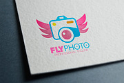 Fly Photo Logo