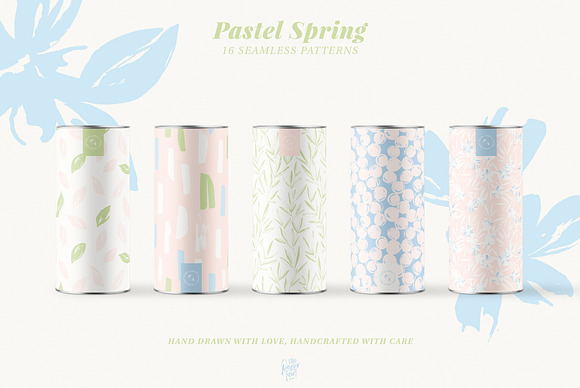 Pastel Spring Pattern Collection in Patterns - product preview 2