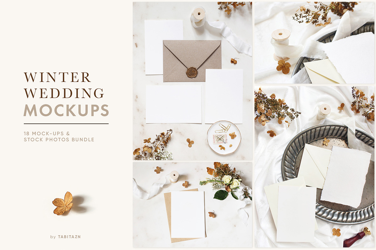 Winter wedding mockups & photos in Product Mockups - product preview 8