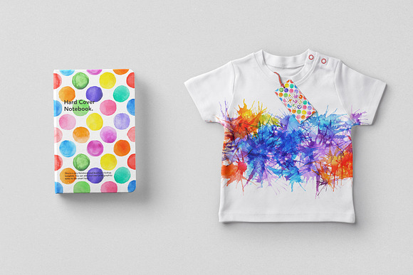 Watercolor Splash Collection in Objects - product preview 3