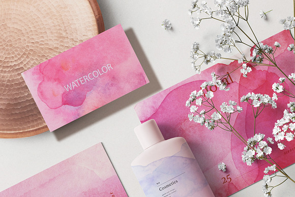 Watercolor Splash Collection in Objects - product preview 5
