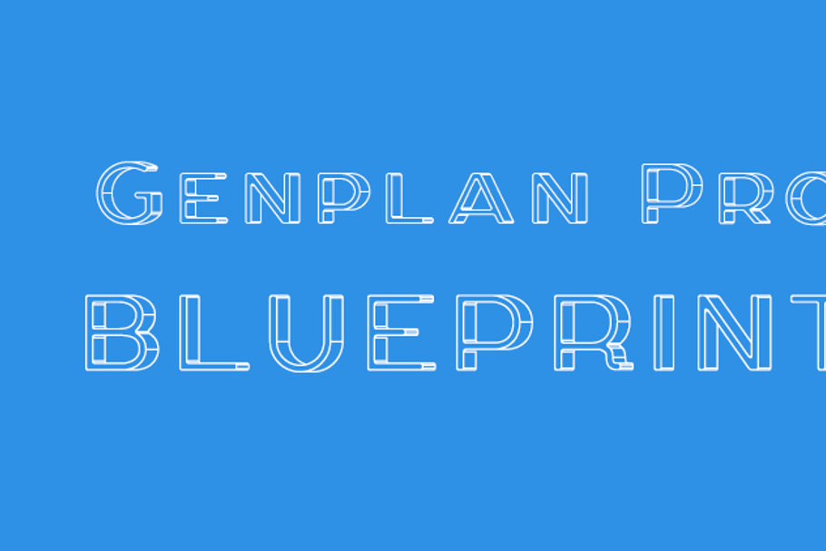 Genplan Pro Blueprint