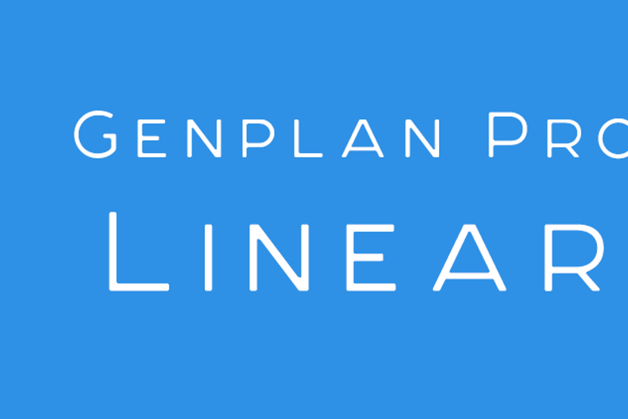 Genplan Pro Linear