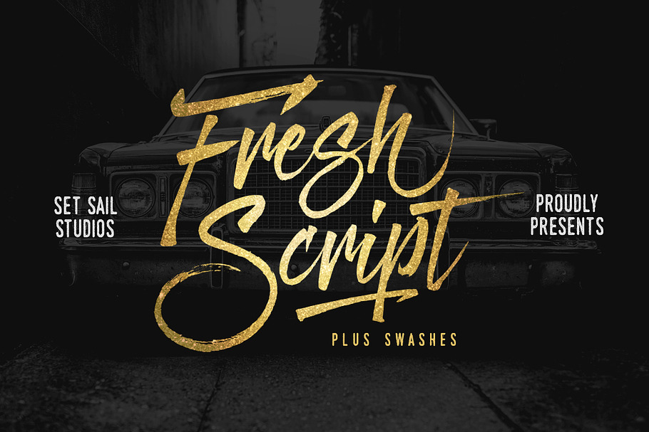 Fresh Script in Graffiti Fonts - product preview 8