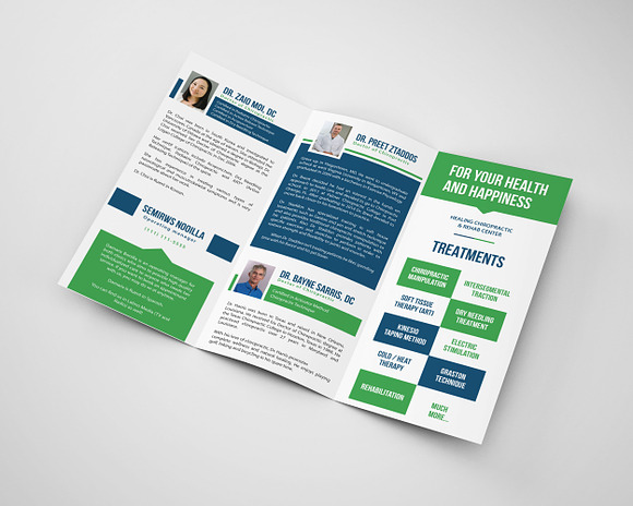 Medical Tri fold Brochure in Brochure Templates - product preview 2