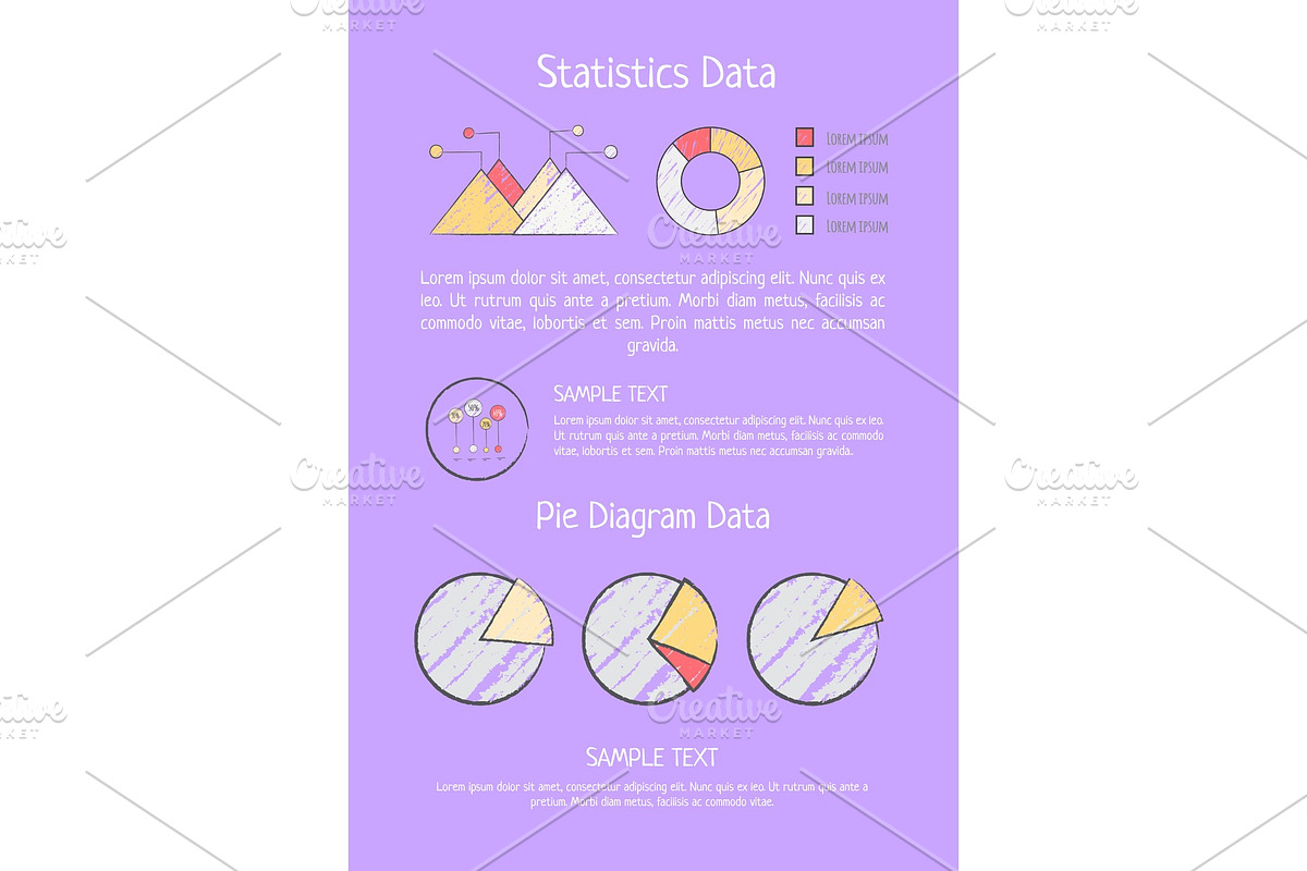 Statistics Data Analysis Vector in Illustrations - product preview 8