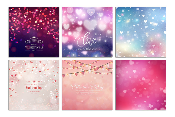Valentine's Day Backgrounds in Textures - product preview 3