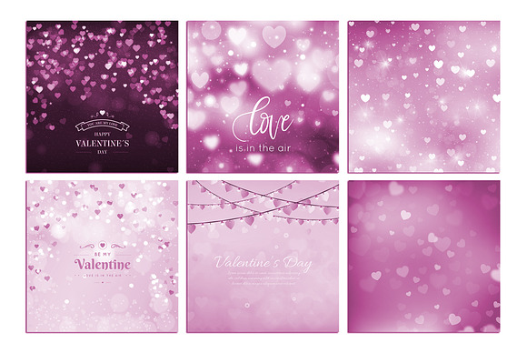 Valentine's Day Backgrounds in Textures - product preview 24