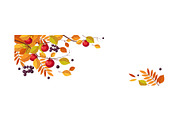 Autumn abstract background with