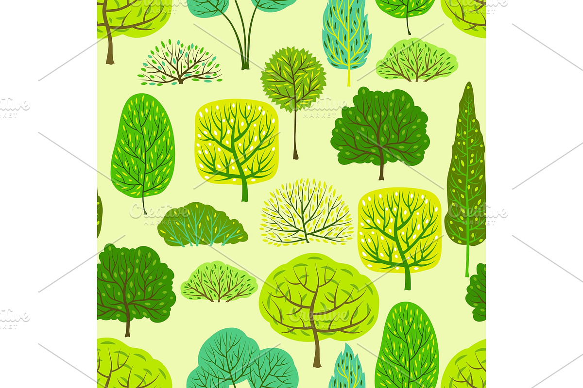Spring or summer seamless pattern in Patterns - product preview 8