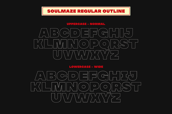MADE Soulmaze | 40% Off in Professional Fonts - product preview 13