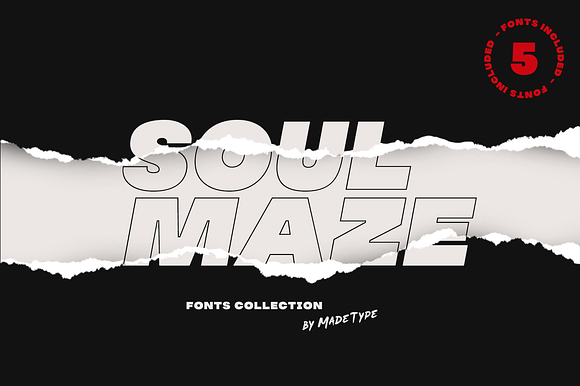 MADE Soulmaze | 40% Off in Professional Fonts - product preview 19