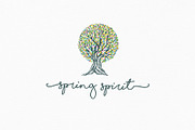 Spring Spirit Logo Template