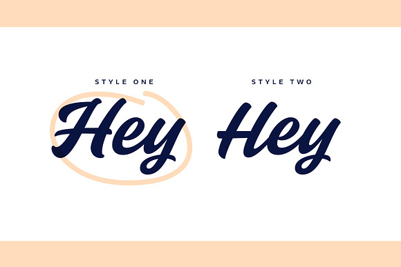 Fineday - Style One in Script Fonts - product preview 1
