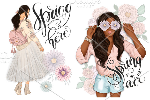 Spring Is In The Air Collection in Illustrations - product preview 6