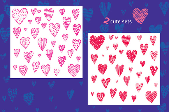 Love and hearts. in Patterns - product preview 4
