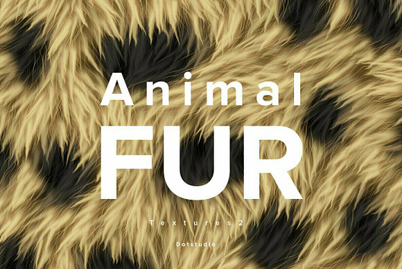 Animal fur textures 2 in Textures - product preview 13