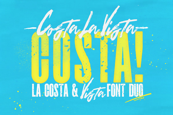 Costa La Vista Font in Display Fonts - product preview 7