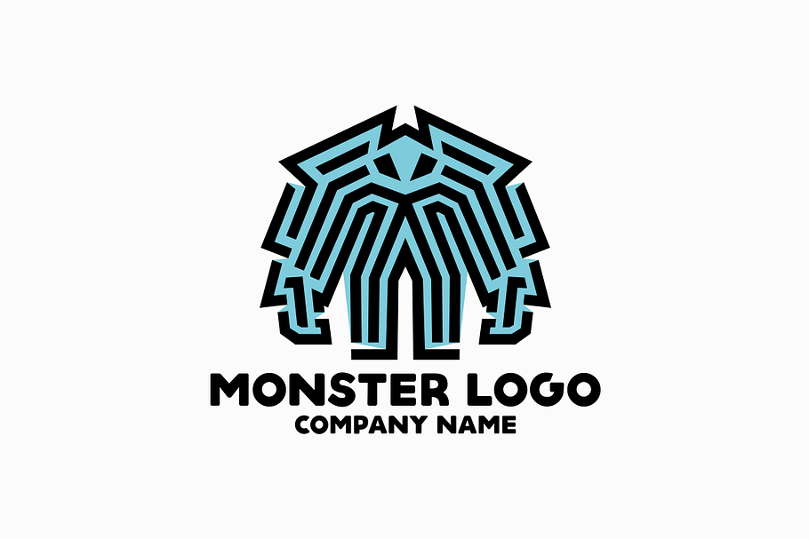 Monster Logo in Logo Templates - product preview 8