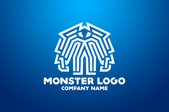 Monster Logo in Logo Templates - product preview 2