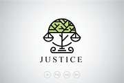 Justice Tree Logo Template