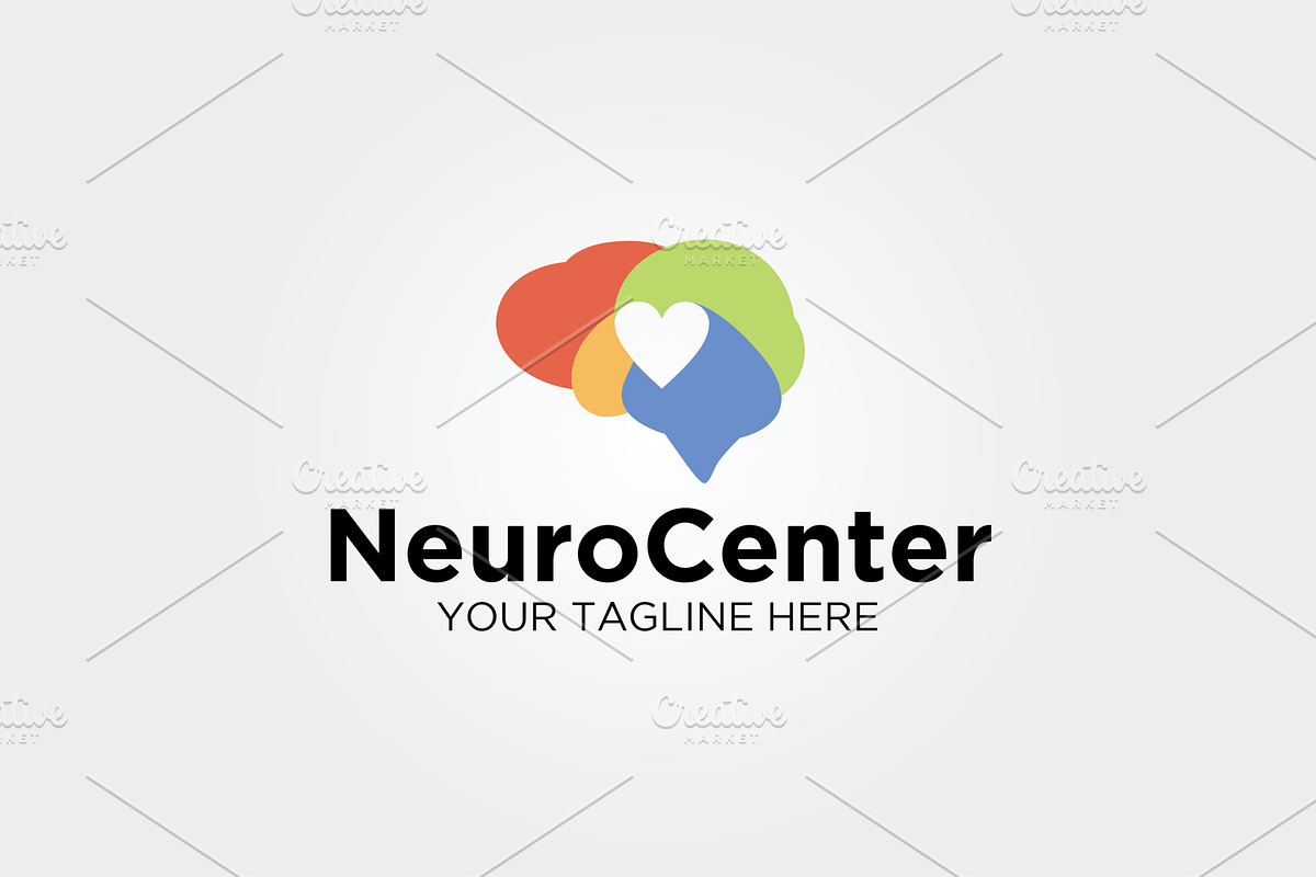 Neurology Center Logo in Logo Templates - product preview 8