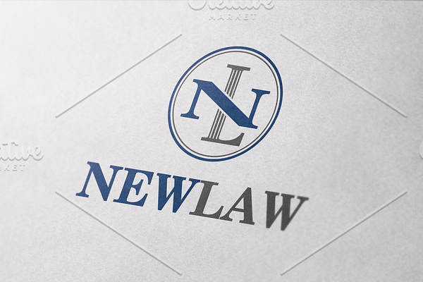 Letter N & L Logo | Law Logo